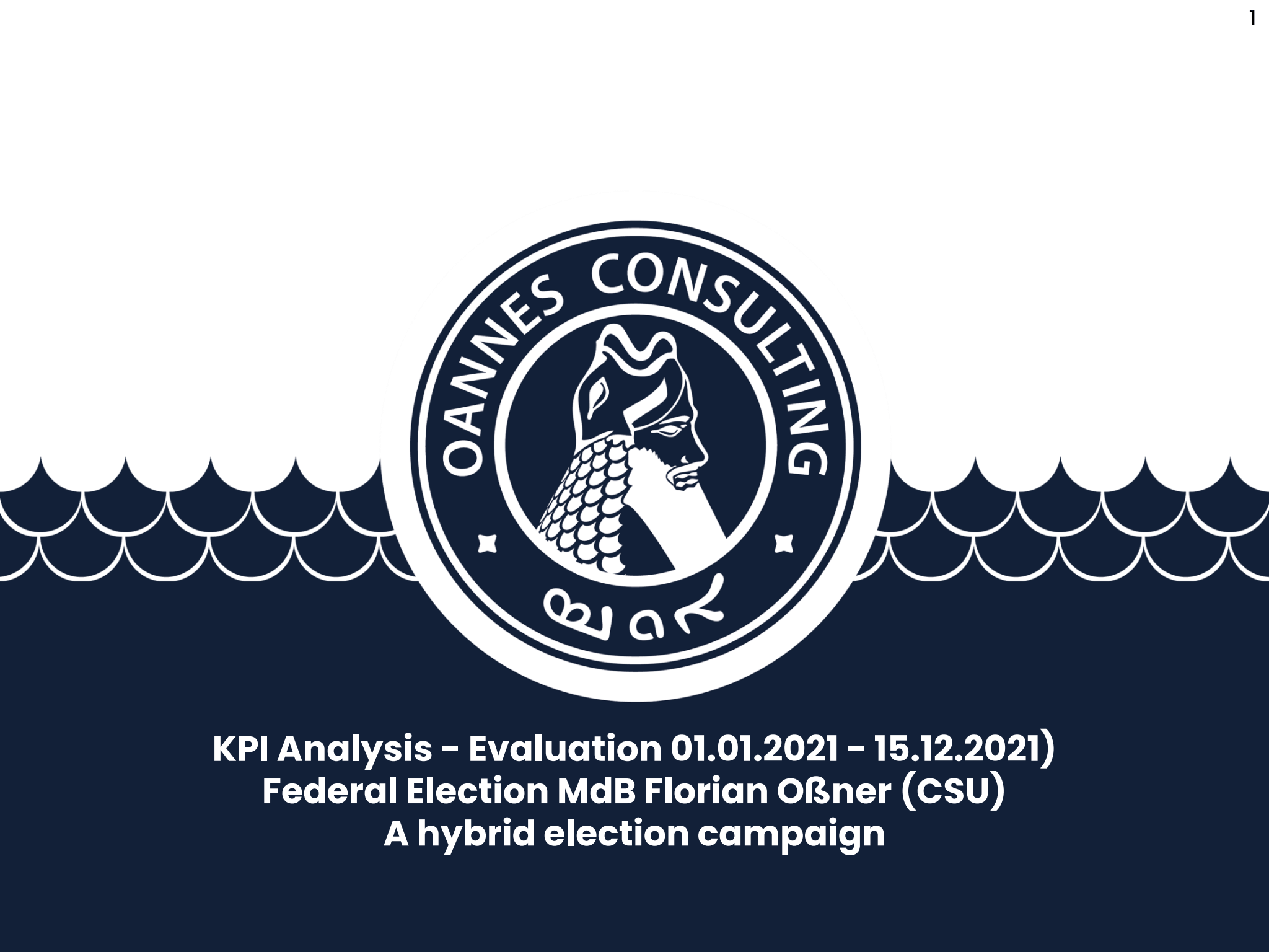 KPI Analysis - Evaluation 01.01.2021 - 15.12.2021